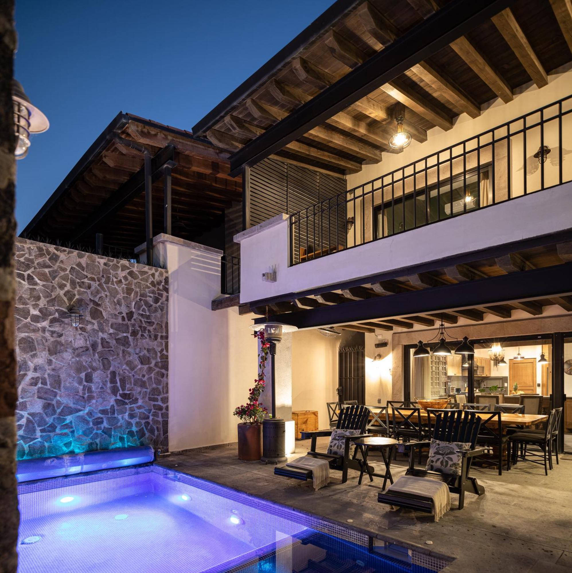 Private Jacuzzi & Pool, Elegant La Escondida 5Br Villa Сан Мигел де Аленде Екстериор снимка