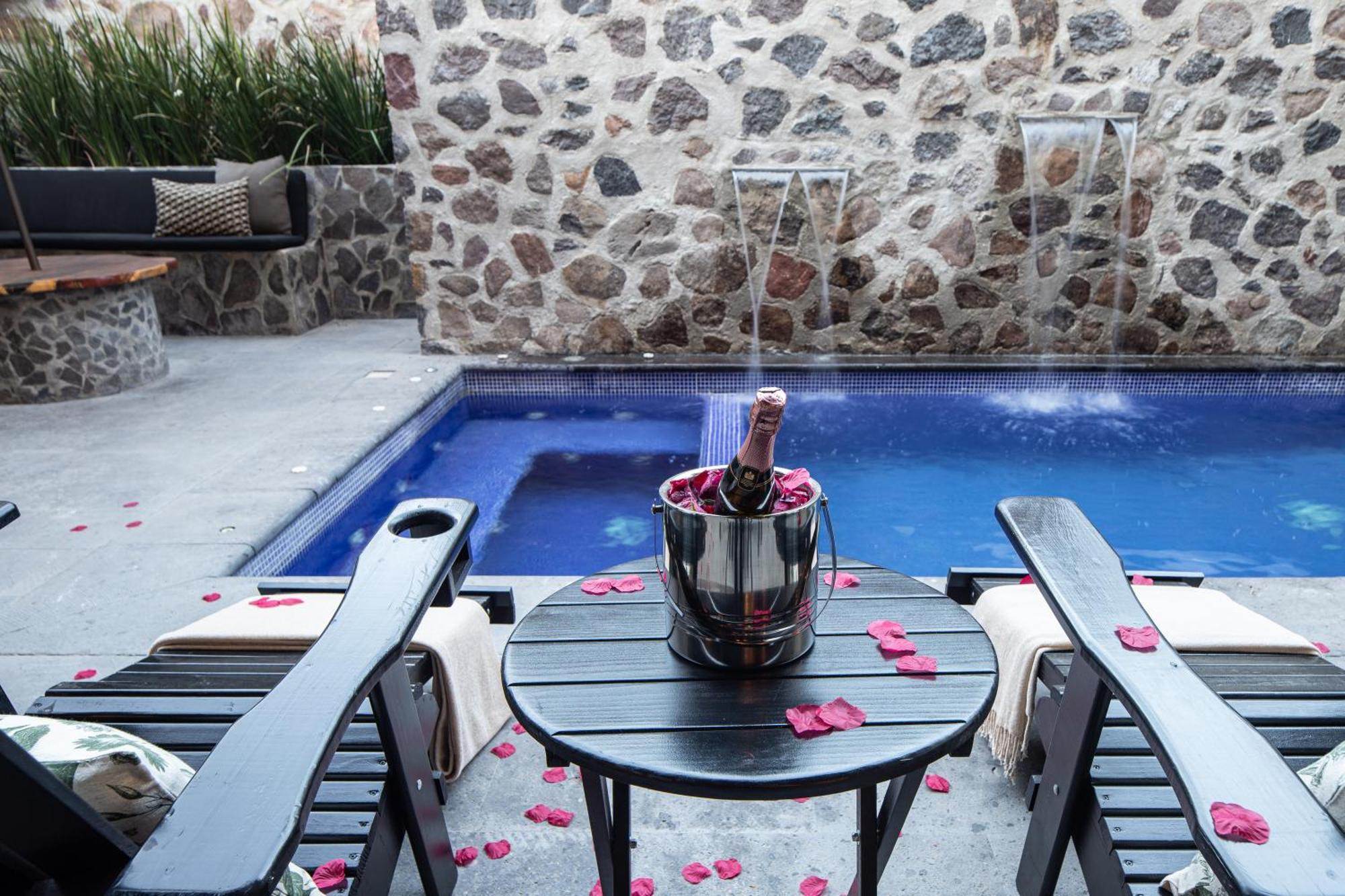 Private Jacuzzi & Pool, Elegant La Escondida 5Br Villa Сан Мигел де Аленде Екстериор снимка