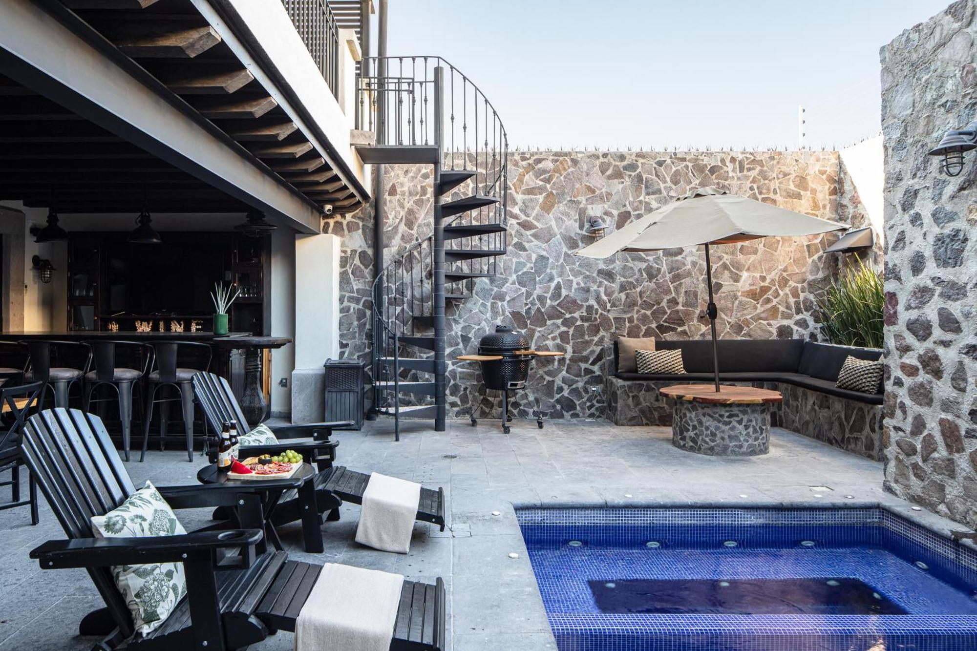 Private Jacuzzi & Pool, Elegant La Escondida 5Br Villa Сан Мигел де Аленде Екстериор снимка